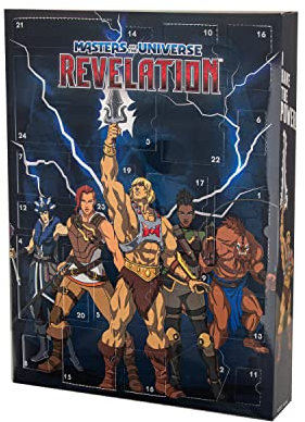 Cinereplicas - Offizieller Motu Adventskalender 2022 für Motu-Fans und Kinder, Blau, Cartoon, Weihnachten, Ärmellos, Pull On, Alle Altersgruppen