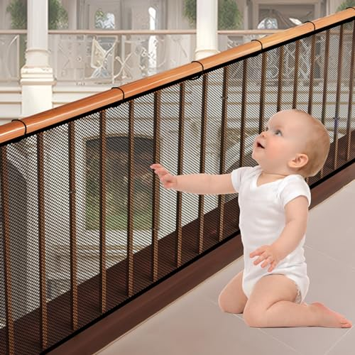 Red de seguridad para escaleras infantiles de 300 x 90 cm