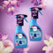 Fabric Air Freshener Spray Bundle - Pack of 2 x 500ml Exotic Bloom Water-Based Formula Fabric Spray, Carpet Freshener. Great Odour Eliminator. Room Fresheners for Home with Topline Card