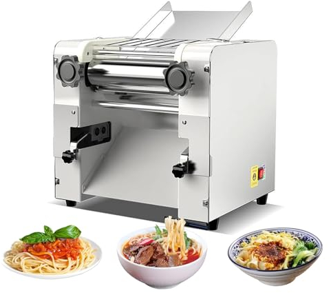 Máquina Comercial De Fideos De 2200W, Máquina Cortadora De Fideos Con Cuchillo Redondo/Cuchillo Ancho/Cuchillo Linguini, Máquina De Fideos Frescos De Pasta, Ce/Fcc/Pse/Ccc