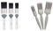 Harris Seriously Good 3 Pack Gloss Flat Brush Set, 1in, 1.5in, 2in & Essentials Walls & Ceilings Paint Brushes, 3 Brush Pack, 1, 1.5, 2,Grey