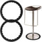 2pièces Anneaux de protecteurs de Sol pour tabourets de Bar, Protections de Sol pour chaises sans Bruit et sans Usure, s'adaptent aux Pieds de Chaise de 14,5 à 16,5 Bar Stools Leg Protectors Ring