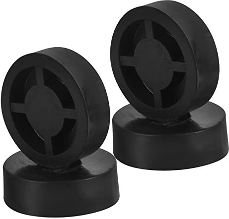 UKCOCO 4pièces Support Enceinte Isolants Caoutchouc Tapis Isolation Pour Platine Vinyle Des Interférences Sonores Intérieur