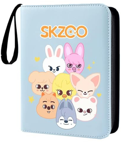 Stry Photocard Holder，Stry Photocard Binder Kpop，SKZ Card Binder，SKZoo Sammelalbum 400 Karten，SKZ Karten Album，Geschenke für Fans, Idol-Fotoschutz