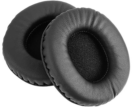 SHINEOFI Cuscinetti Auricolari Per Cuffie Compatibili Mdr-7506, Morbidi Paracolpi in Schiuma Nera, Ricambio Elasticizzato Per Comfort Prolungato e Isolamento Sonoro