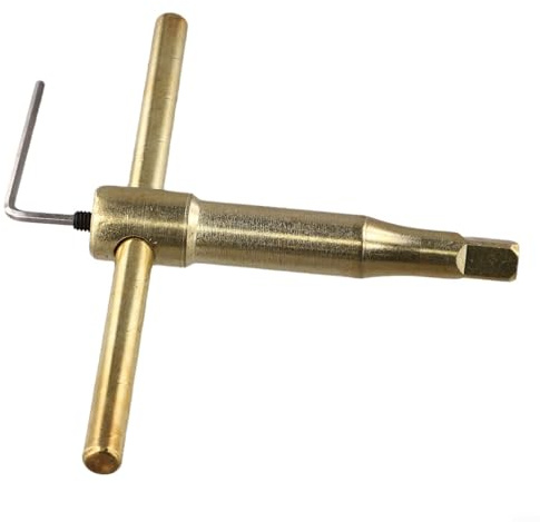Drehfutter-Werkzeug, 10 mm, 12 mm, 14 mm, mit T-förmigem Griff, Schraubenschlüssel aus 40CR Abschreckmaterial für Kompatibilität mit großen Bohrern (10 mm)