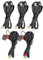 iMESTOU 2FT SAE zu O Ring Verlängerungskabel SAE Terminal Harness 2 Pin Quick Disconnect Stecker Quick Disconnect 10A abgesichert für Motorrad, Auto, Traktor…