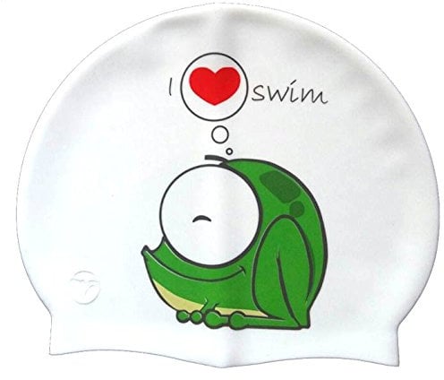 Swimxwin Cuffia in Silicone Frog | Cuffia da Nuoto| Grande Comfort e aderenza | Design e Stile Italiano