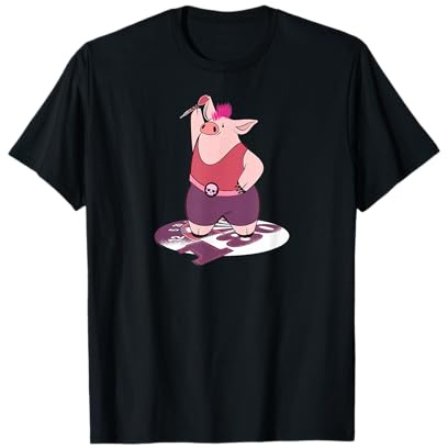 Dart Schwein Dartscheibe Dartautomat Dartpfeile Dartspieler T-Shirt