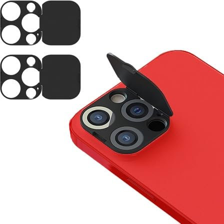 EYSOFT Phone Camera Lens Cover Compatible for iPhone 12 Pro Max, Camera Lens Protector to Protect Your Privacy and Security,Strong Adhesive,Just Compatible for iPhone 12 Pro Max,2 Pack