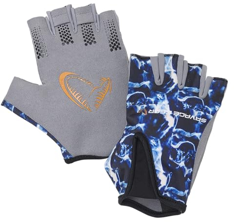 Savage Gear Marine Hallf Glove XL Handschuh