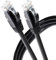 Maplin Outdoor Ethernet Cable 50M Black, CAT6 Gigabit LAN Network Cable RJ45 Copper UTP Compatible with Laptop, PC, CCTV, PS4/5, Xbox, Switch, Modem, Router, Smart TV, Printer, Sky Box, WiFi Extender