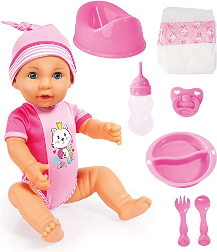 VEDES Amia Babypuppe ''Mia'' mit Zubehör, 42 cm