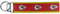Siskiyou Sports NFL Kansas City Chiefs Gewebter Handgelenk-Schlüsselanhänger, Einheitsgröße, Teamfarben