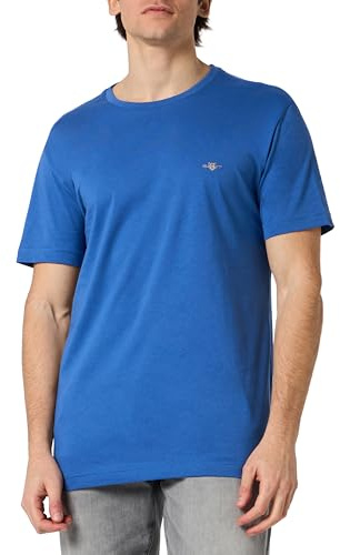 GANT Slim Shield SS T-Shirt, Rich Blue, M