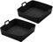 Air Fryer Silicone Liner for Instant Vortex Plus 8.5L/Tower Oven, 9 Inch Large Air Fryer Liners Square Air Fryer Accessories for LLIVEKIT 7L,Tefal Easyfry 11L and Other Mini Oven 10-12L(2pcs)