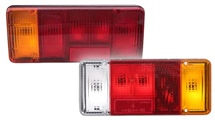 Heckleuchte Rückleuchte Rücklicht Set u. Links/Rechts Kompatibel mit Iveco Daily II 89-96 von Autoteile Gocht