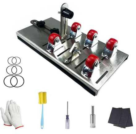 Universal Glass Bottle Glassbottle Cut Machine Universal Adjustable DIY Glass Bottle Adjustable Sizes Metal Glassbottle Cut Machine Household Decorations Manual Crafting Tool