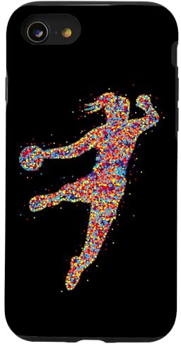 Handball Handballerin Handballspieler Frauen Mädchen Kinder Hülle für iPhone SE (2020) / 7 / 8