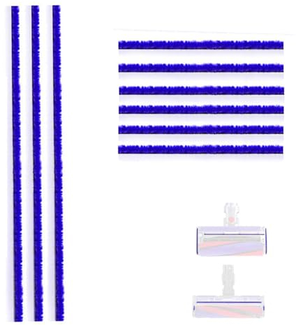 Lot de 9 bandes en peluche douce pour aspirateur Dyson V6 V7 V8 V10 V12 V15 DC58 DC59 DC62 DC72 DC74
