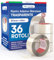 DNK TRADE Nastro Adesivo da Imballaggio Pacchi - 36 Rotoli di Nastro per Imballaggi 50mm x 66m Silenzioso Resistente all'Acqua - Colore Trasparente