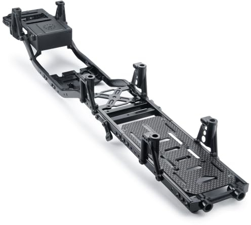 WEFEINO RC Car Frame Body Chassis Upgrade Parts for 6X6 Axial 1/10 SCX10 RC Crawler Car