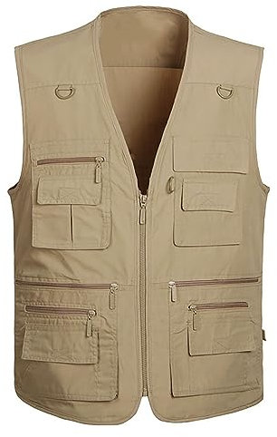 Arbeitsweste Herren Sommer: Outdoor Weste Herren 7Xl Übergröße Dünn Anglerweste Mit Vielen Taschen Leicht Softshelljacke Ohne Ärmel Multifunktionsweste Reguläre Westen Sommerweste Sportwesten