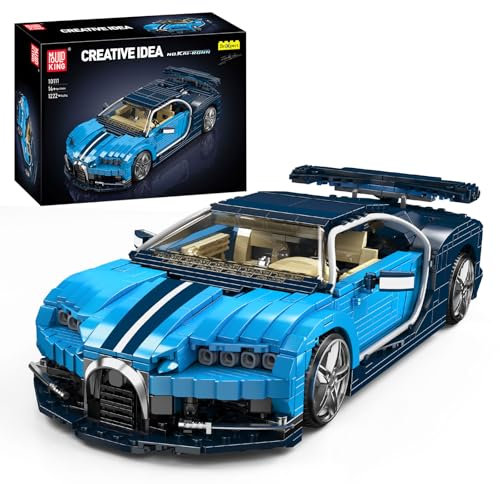 Mould King 10111 Kit de Construction de Voiture Hypersport, pour Les Fans de Construction de Supercar (1222 pièces)