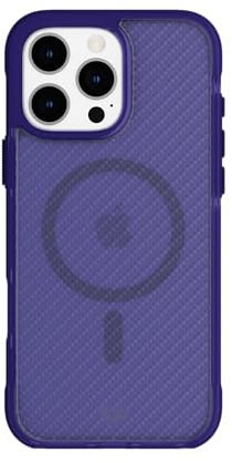 Tech21 EvoArmor case for iPhone 16 Pro Max Compatible with MagSafe - Impact Protection Case 21x Military Standard Tested in Purple