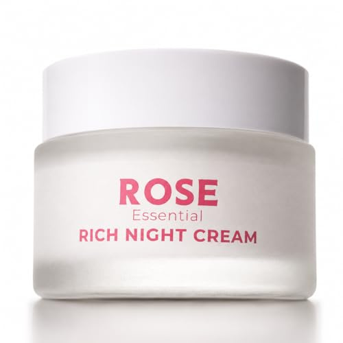 COLLAGENA Rose Essential Nachtcreme, 50 ml | Rosenöl, Kollagenpeptide