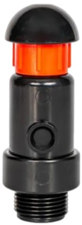 Ronyme Válvula de ventilación automática agrícola Válvula de de Entrada de riego por Goteo agrícola Liberación automática de Compuesto rápido, 1inch