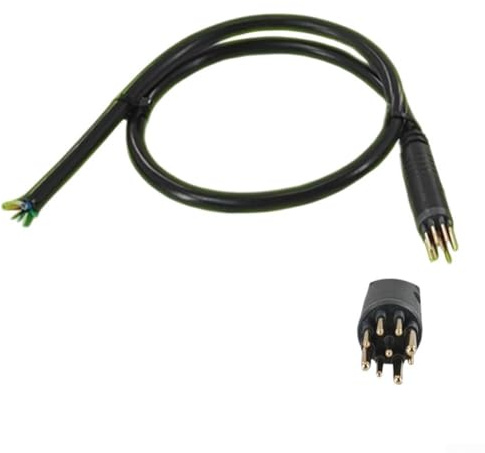 9-poliger Stecker und Buchse, Elektro-Fahrrad-Motorkabel für Bafang-Motoren, wasserdichtes 40 cm und 120 cm Kabel, geeignet für Motorreparatur und Ersatz (9-poliger Stecker 40 cm)