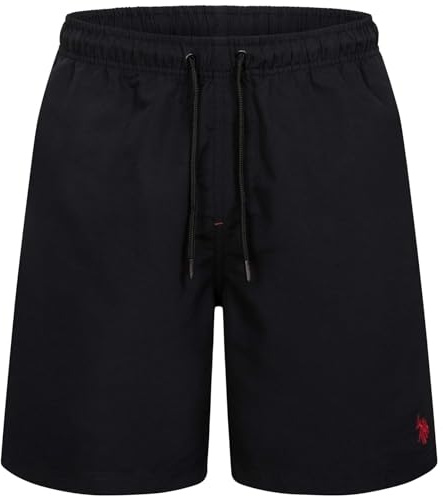 U.S. POLO ASSN. Herren Schwimm Short (S-3XL) Kordelzug, 3 Taschen, Kurze Hose - P036
