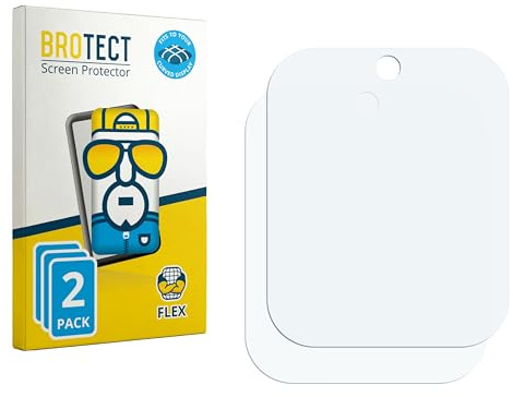 BROTECT 2 Stück Full-Cover Schutzfolie für Ice-Watch ICE kids 4G Full-Screen Displayschutz-Folie [3D Curved, Anti-Fingerprint, Kristall-Klar]