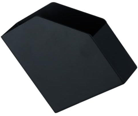 Generico Porta Tovaglioli da Tavolo in Acciaio Inossidabile Nero, Porta Fazzoletti Decorativo e Funzionale per Hotel e Bar Design Semplice e Moderno