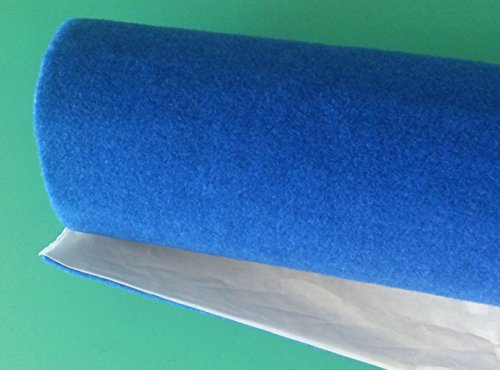 HS Tapis adhésif Acoustique Bleu Rouleau Dimensions 70 x 140 cm