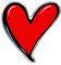 Quattroerre 14112 Sticker Adesivo 3D Cuore, 60 x 55 mm