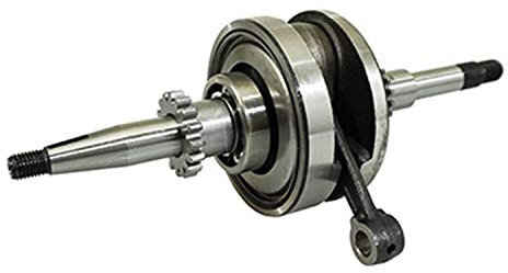 embiellage-Vilebrequin Scoot Compatible avec Peugeot 50 kisbee 4t, Django 4t (axe de Piston 10mm) -p2r-