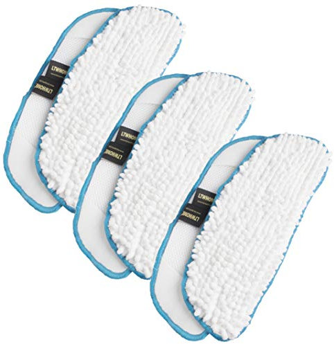 LTWHOME Korallen Wet Mop Pads Passend für Dirt Devil Steam Mop, Compare to Part AD51000 (6 Stück)