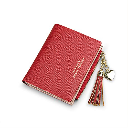 Portafogli da donna in pelle custodia per cellulare borsa a fondina lunga sottile porta carte di credito carino minimalista portamonete sottile grande capacità con cerniera pochette borsa per ragazze