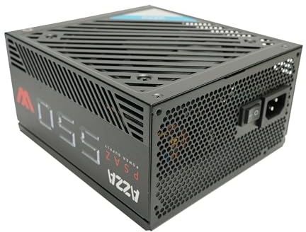 Azza 550W PC-Netzteil, schwarz, 2X PCIe AD-Z550