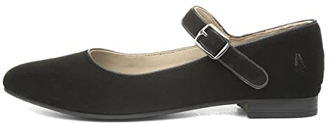 Hush Puppies Women's Melissa Strap Mary Jane Flat, Black, 8 UK
