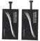 Wireless Charger Receiver, 2pcs Universal Type-C Standard Wireless Charger Adapter Mobile Phone Sticker Charging Receiver, 5V/1000mA