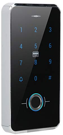 Contrôle d'accès au clavier Ouverture de la carte IC Capacité anti-interférence Machine de présence de porte Alarme anti-démontage utilisée dans les immeubles de bureaux haut de gamme