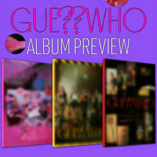 ITZY [GUESS WHO] Album [ NIGHT ] VER. CD+1p FOLDED POSTER+72p Photo Book+2 Photo Card+ Mini Folding Poster(On pack) +Sticker Pack+News Paper K-POP SEALED+TRACKING NUMBER