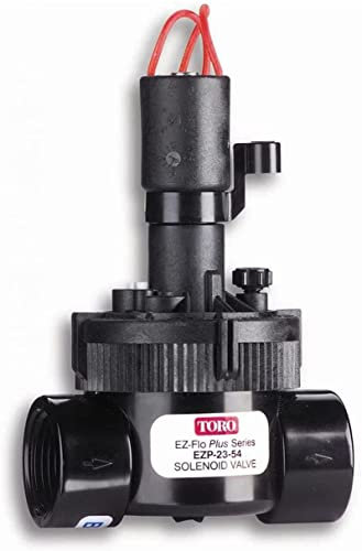 Electroválvula de riego 1 24V EZ FLO PLUS, rosca hembra. Funciona con programadores eléctricos de cualquier marca del mercado, Toro company