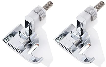 The Lord of the Tools 2pcs Pieds-de-biche pour Ourlets à Point Aveugle Compatible avec Plupart des Machines à Coudre Domestiques à Tige Passe pour Couture des Bords