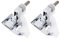The Lord of the Tools 2pcs Pieds-de-biche pour Ourlets à Point Aveugle Compatible avec Plupart des Machines à Coudre Domestiques à Tige Passe pour Couture des Bords