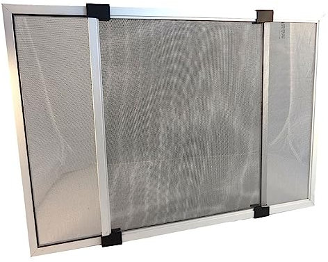 1PEZZO ZANZARIERA ESTENSIBILE cm 70 x 100 - alluminio