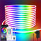 segrass 10m Neon Led strip Fernbedienung/APP Steuerung, IP65 wasserdichte flexible Neon LED Lichtband, 24V Rgb LED band Neon Lichterkette, anwendbar auf Schlafzimmer, Raum und Außendekoration